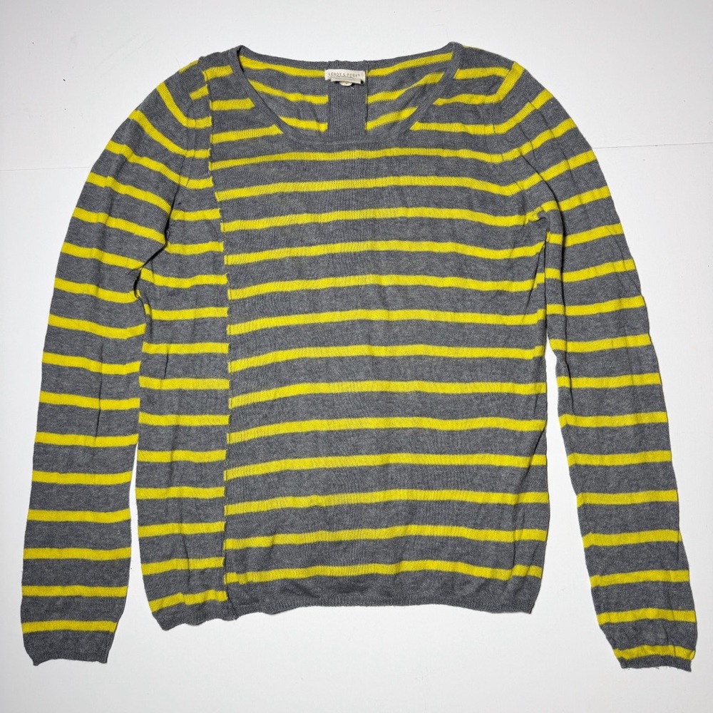 Leroy & Perry Lightweight Sweater Button Down Back